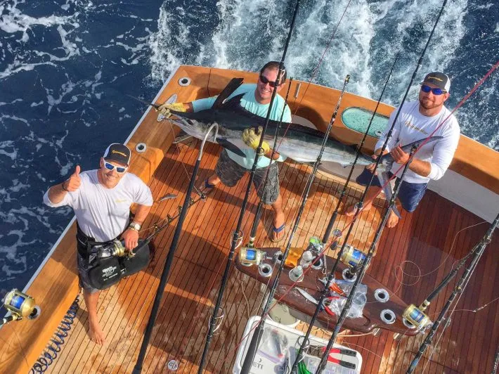 Pompanette | International 8 Rod Standalone Rocket Launcher | For Sportfishing Boats
