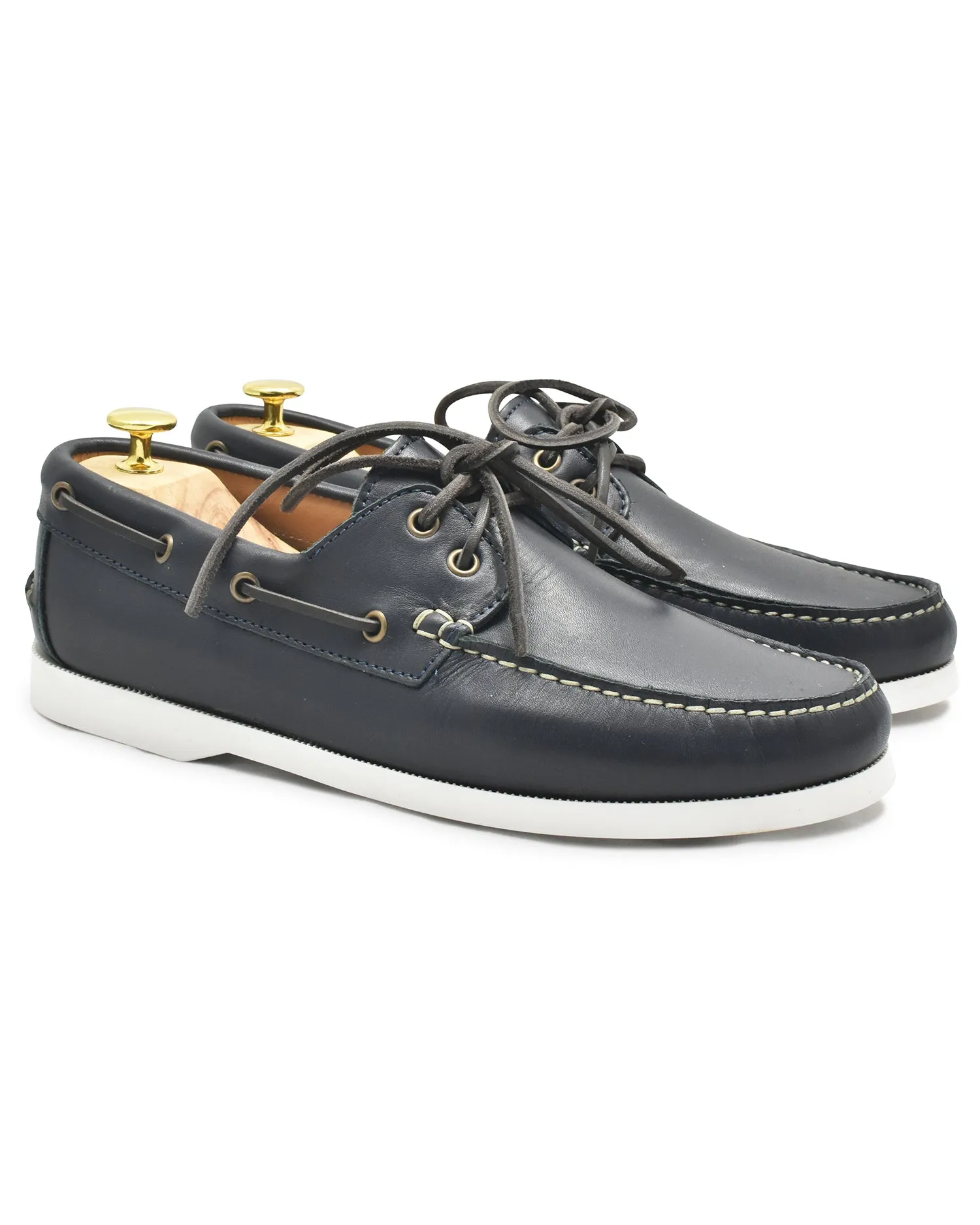 POSITANO - Navy Leather