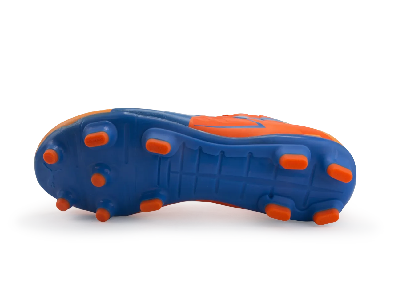 PUMA Kids evoPOWER 3 H2H FG Orange Clown Fish/Electric Blue Lemonade