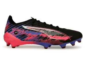 PUMA Men's Ultra 5 Ultimate F1 FG Black/Sunset Glow