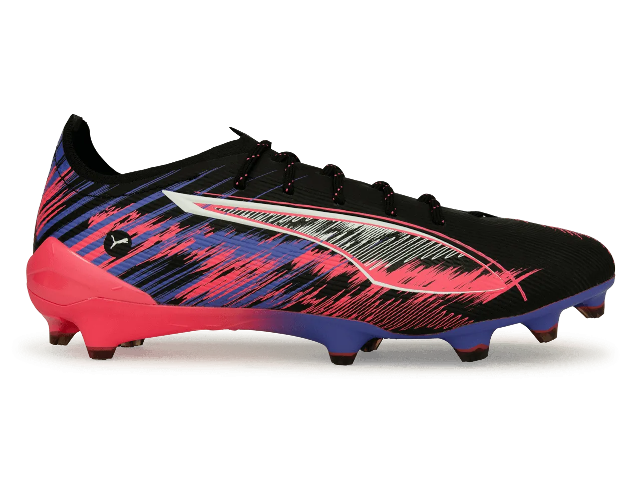 PUMA Men's Ultra 5 Ultimate F1 FG Black/Sunset Glow