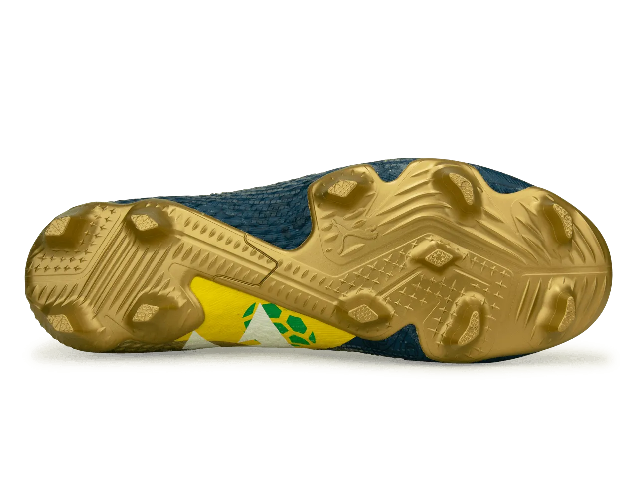 PUMA x Neymar JR Men's Future 7 Ultimate BNA FG/AG Blue/Yellow/Green Gold