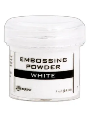 Ranger - Embossing Powder - White - Super Fine Detail