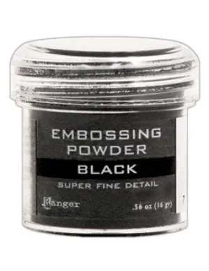 Ranger Super Fine Black embossing powder