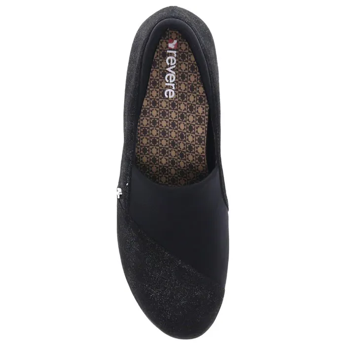 Revere Naples Midnight Stretch Loafer (Women's)