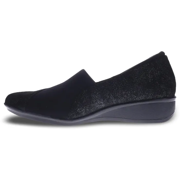Revere Naples Midnight Stretch Loafer (Women's)