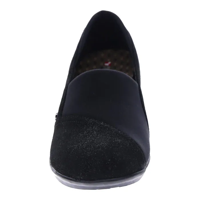 Revere Naples Midnight Stretch Loafer (Women's)