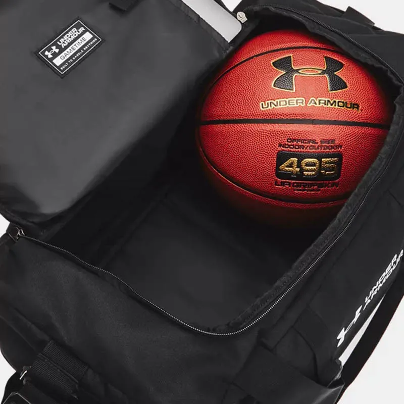 Sac de sport (38L) Under Armour Gametime Duffle - Noir/Blanc