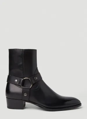 Saint Laurent Wyatt Ankle Boots