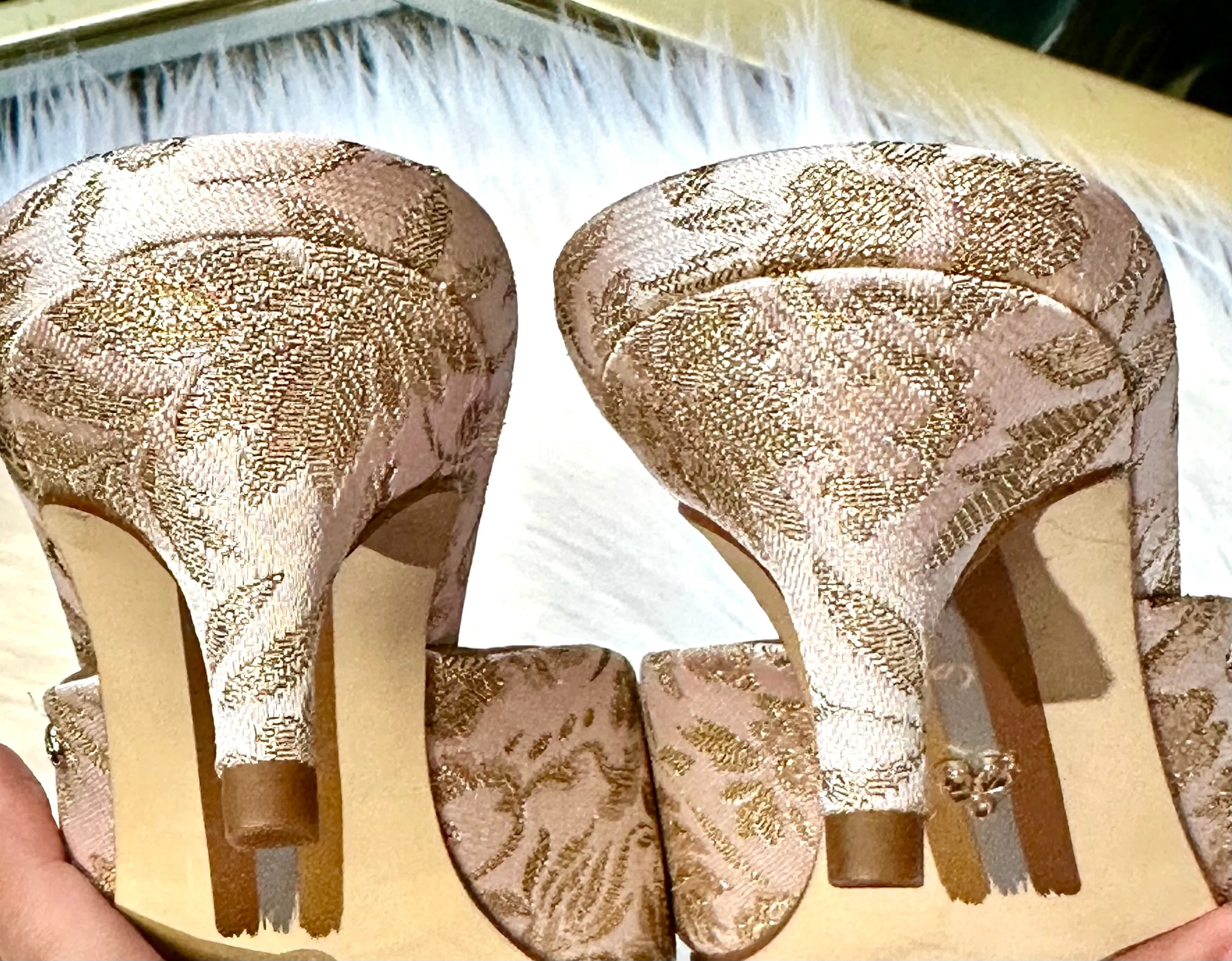 SAM EDELMAN
Dorcy Embellished Mule In Cameo Pink 
(preowned)