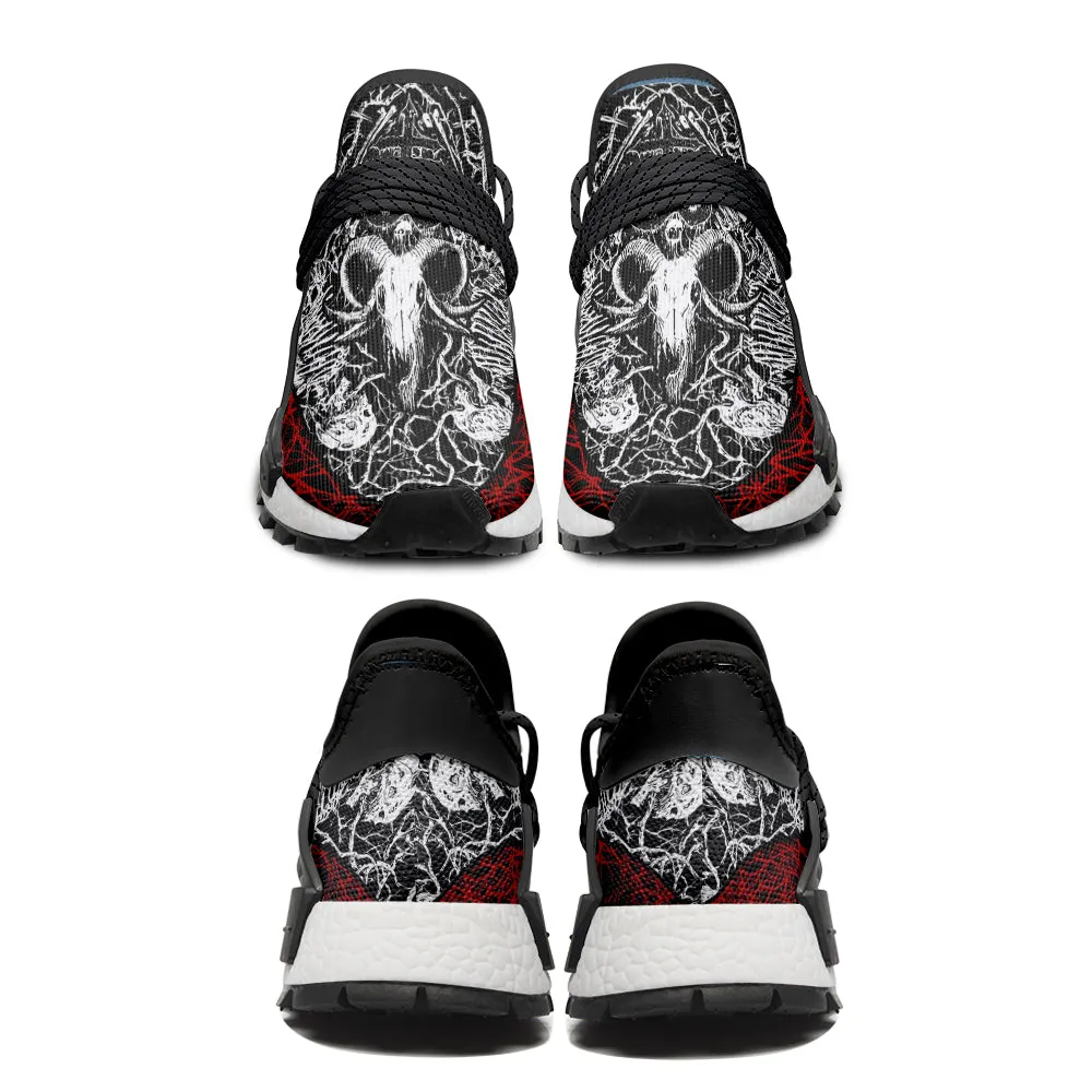 Satanic Metal Human Race Shoes