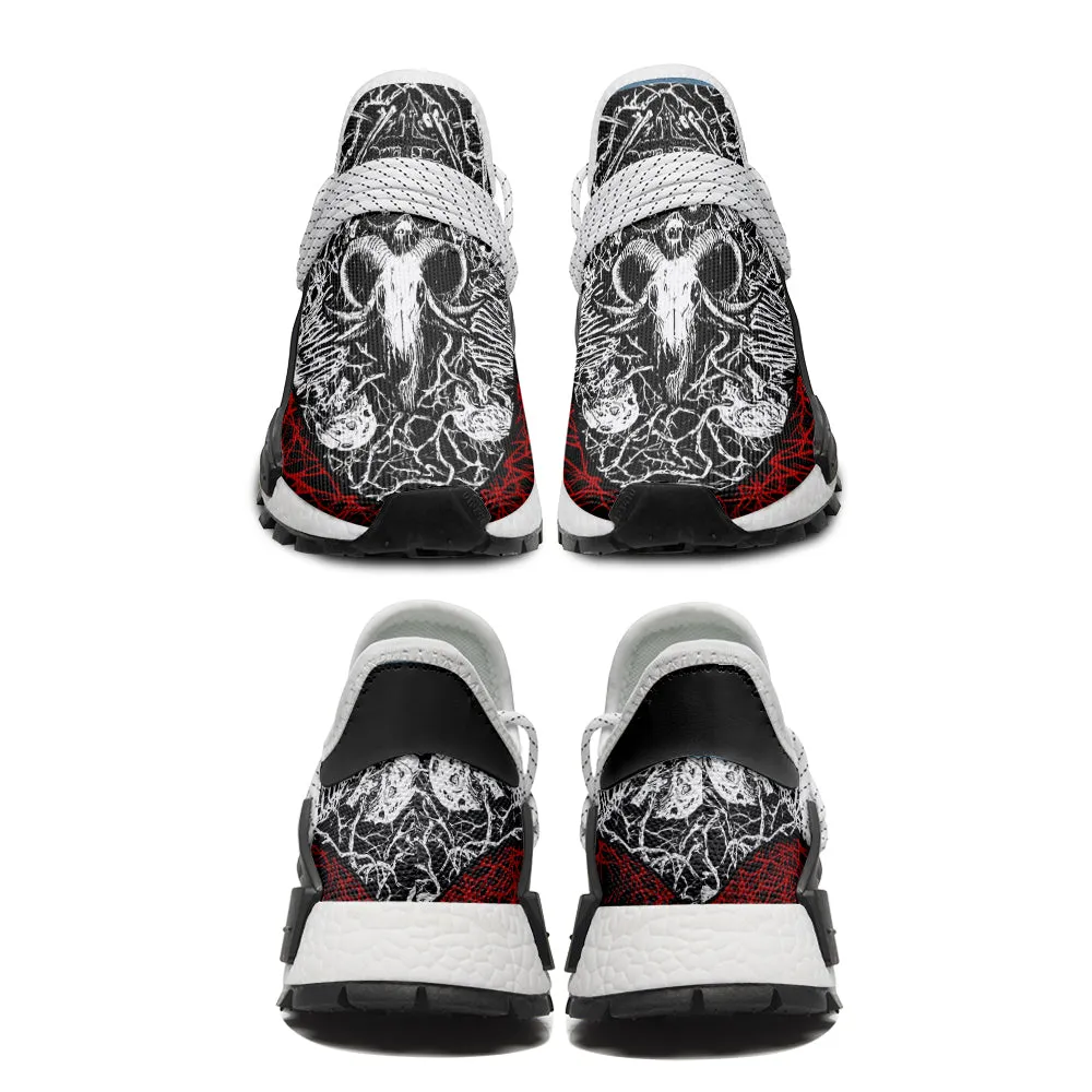 Satanic Metal Human Race Shoes