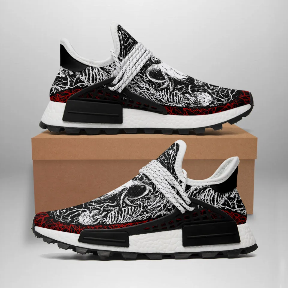Satanic Metal Human Race Shoes