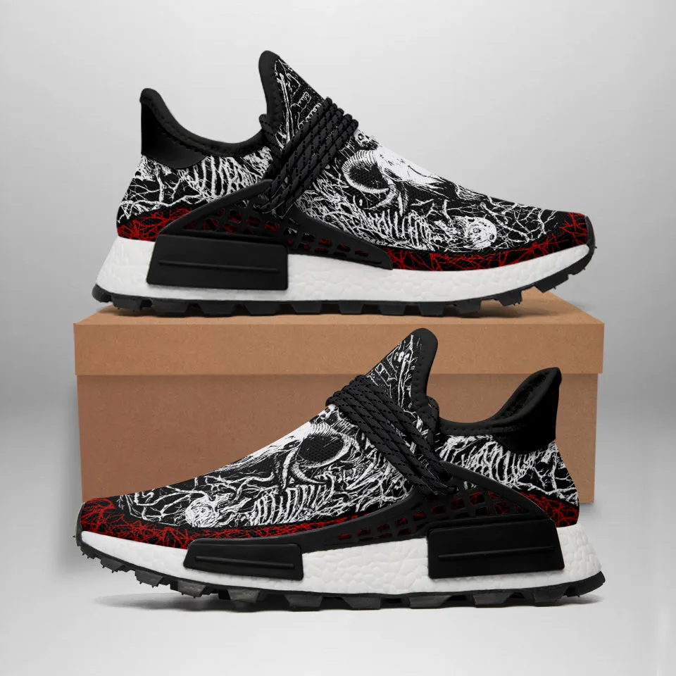 Satanic Metal Human Race Shoes