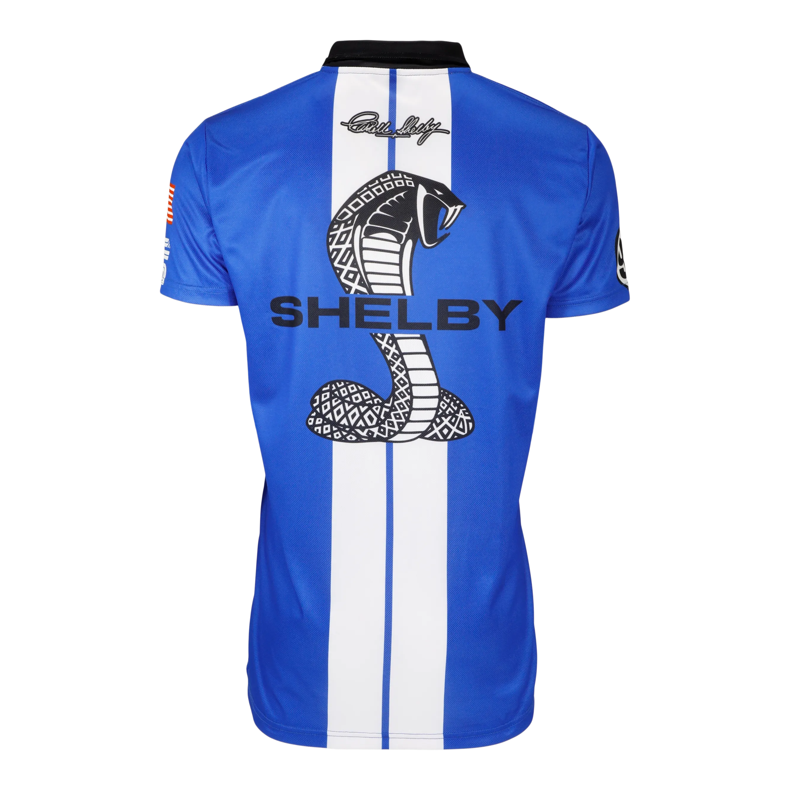 Shelby Cobra Performance Polo Blue