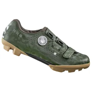Shimano RX6 Unisex Mountain Bike Gravel Shoes, Green