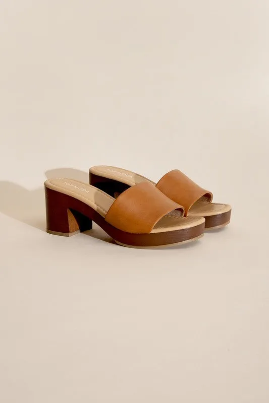 Slide Mule Heels