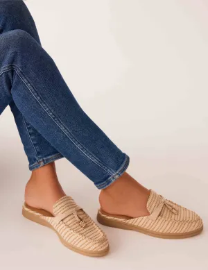 Solay Linen Mule
