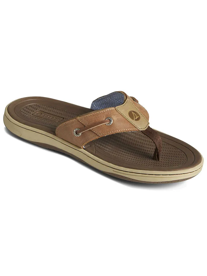 Sperry 1048719 Mens Baitfish Flip Flops Tan