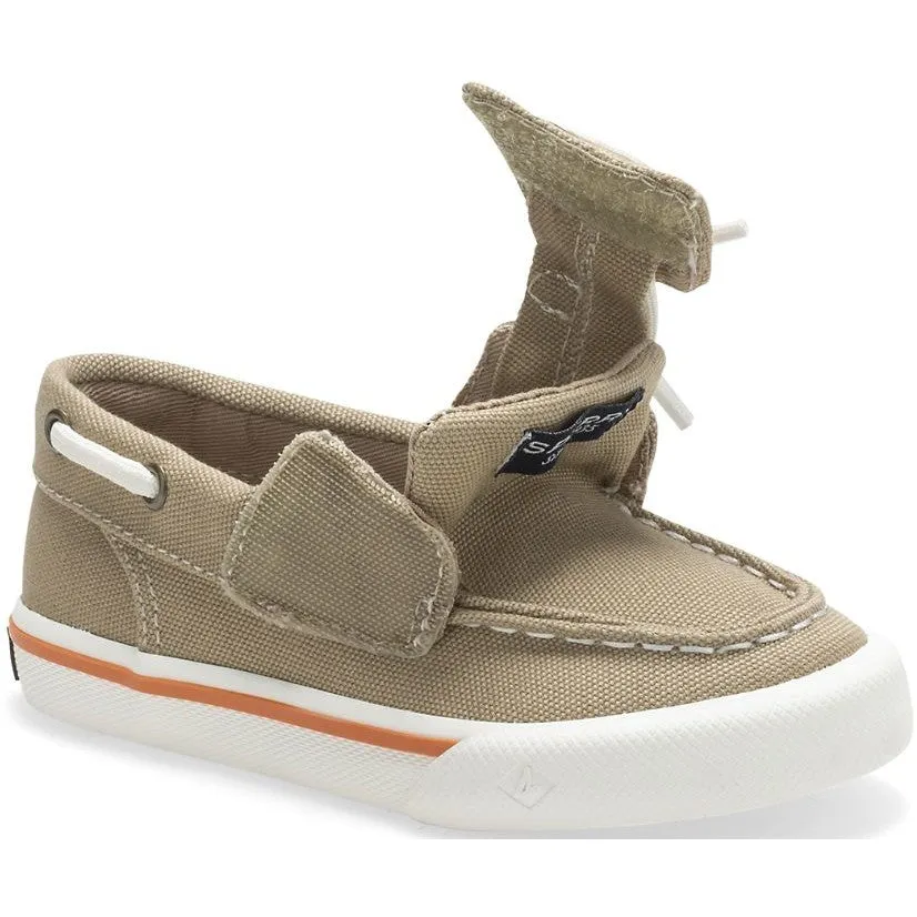 Sperry Khaki Bahama Jr. Toddler Sneaker