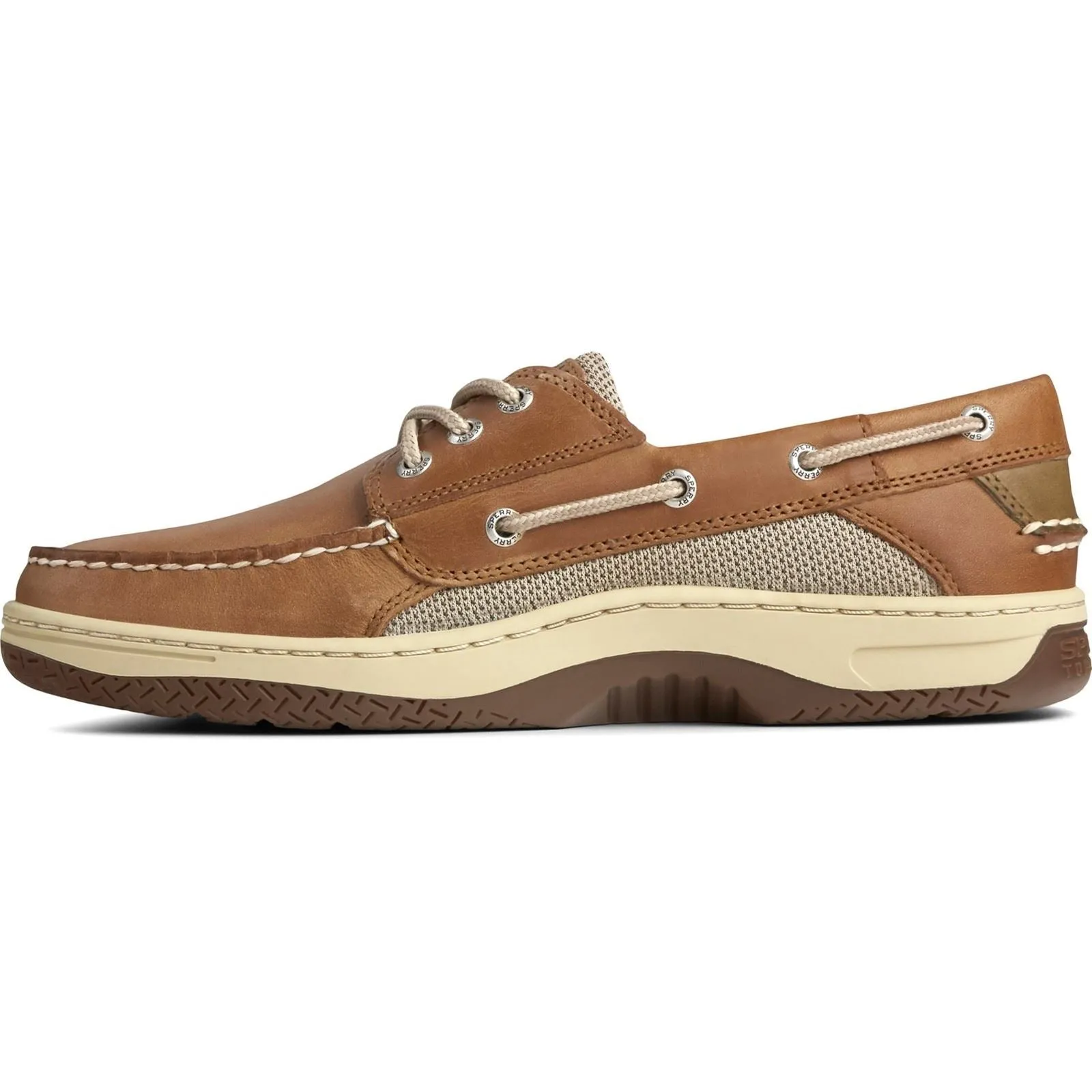 Sperry Men Classic Lace Shoes - Billfish 3-Eye Boat Shoe - Dark Tan, 6-13