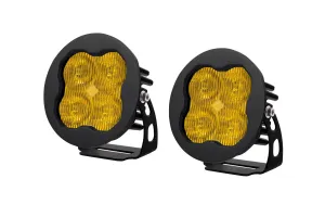 SS3 Sport ABL Yellow SAE Fog Round (pair)