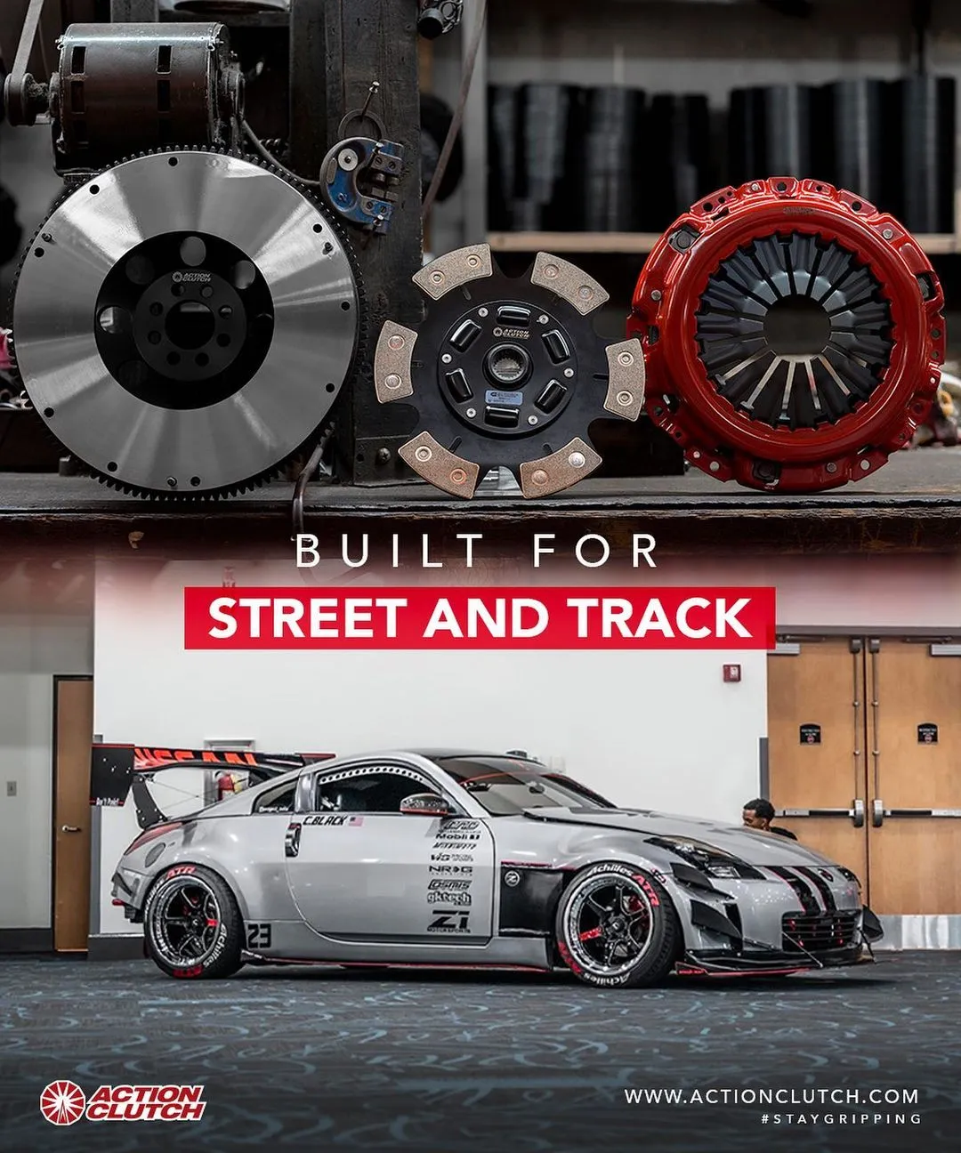 Stage 4 Clutch Kit (1MD) for Nissan 350Z 2003-2006 3.5L (VQ35DE)