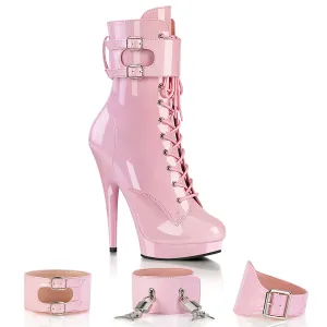 Sultry-1023 Baby Pink Patent/Baby Pink, 6" Heel