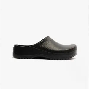 SUPER-BIRKI 68011 (Reg) Unisex Occupational Clogs Black