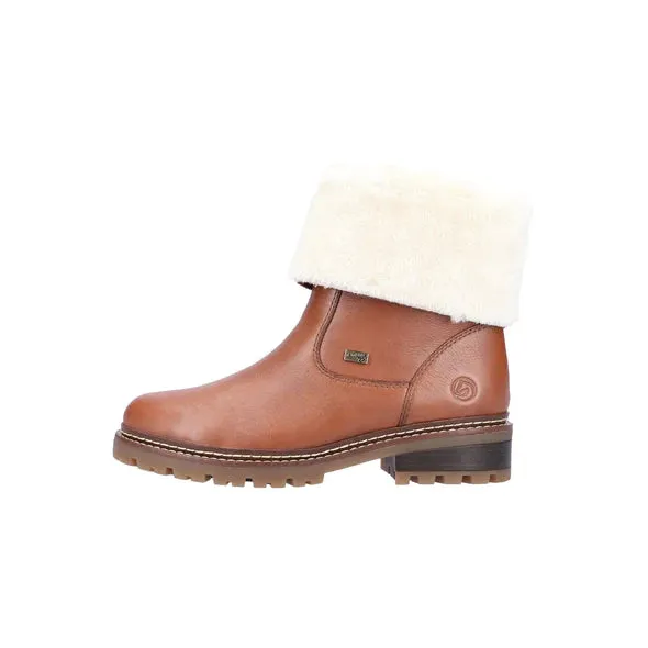 Tanya Brown Ankle Boots