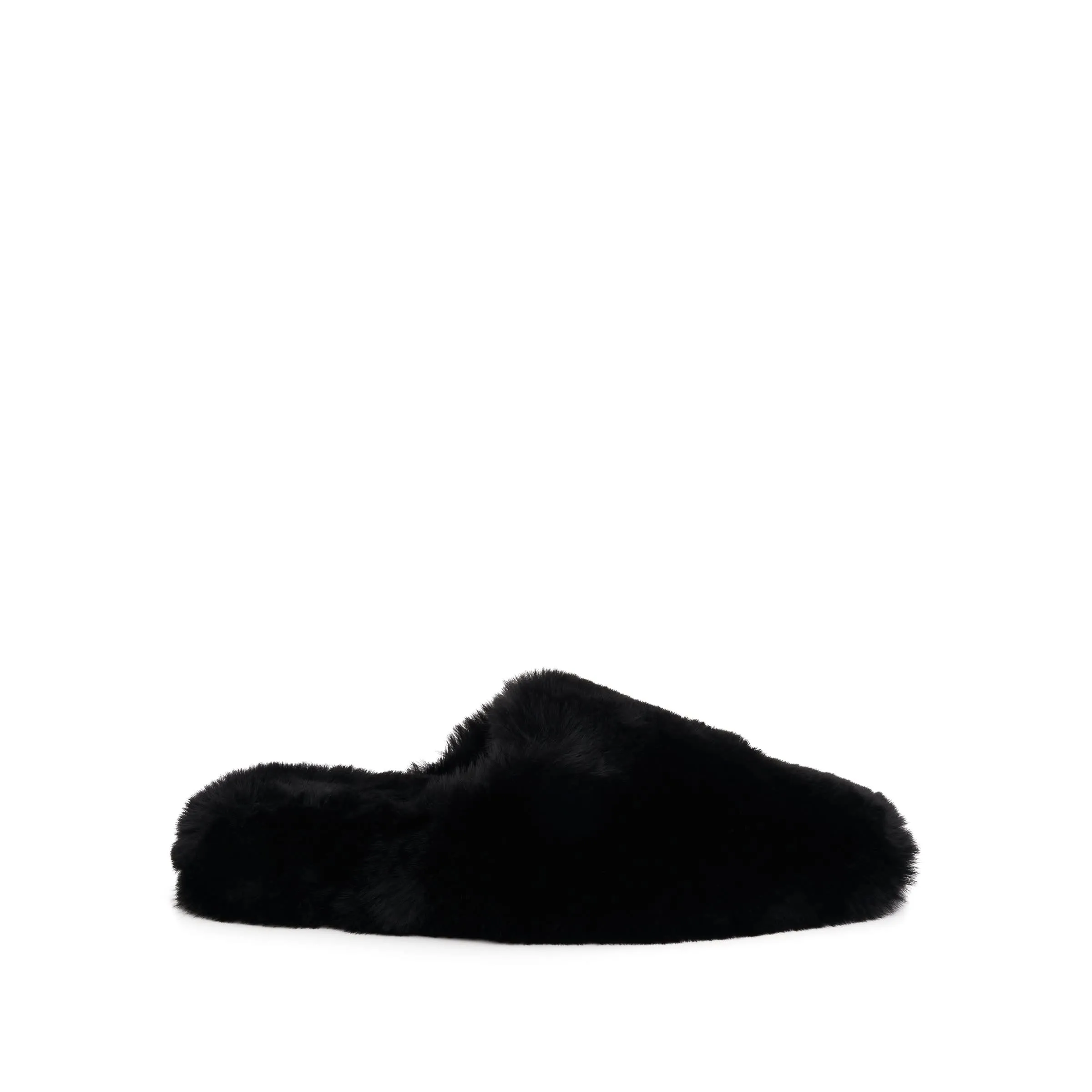 Teddy Mule in Black