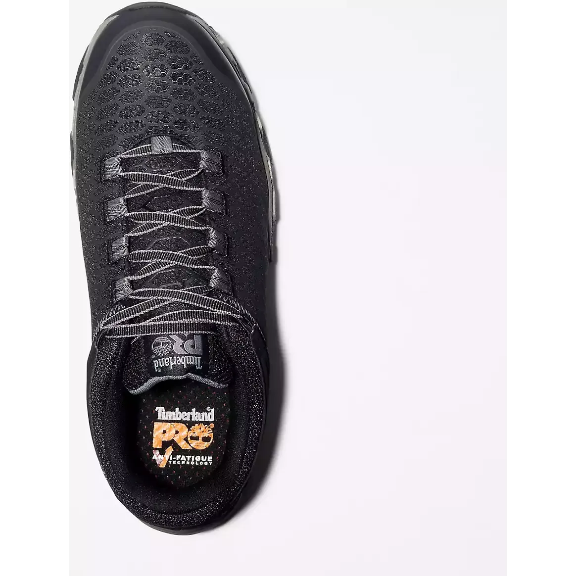 Timberland Pro Men's Powertrain Alloy Toe Sneaker Work Shoe -Black- TB1A176A001