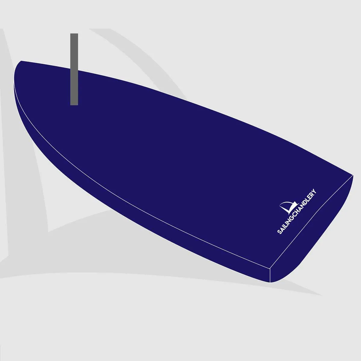 Topper Sport 14 Flat Boat Cover - Mast Up - PVC Blue