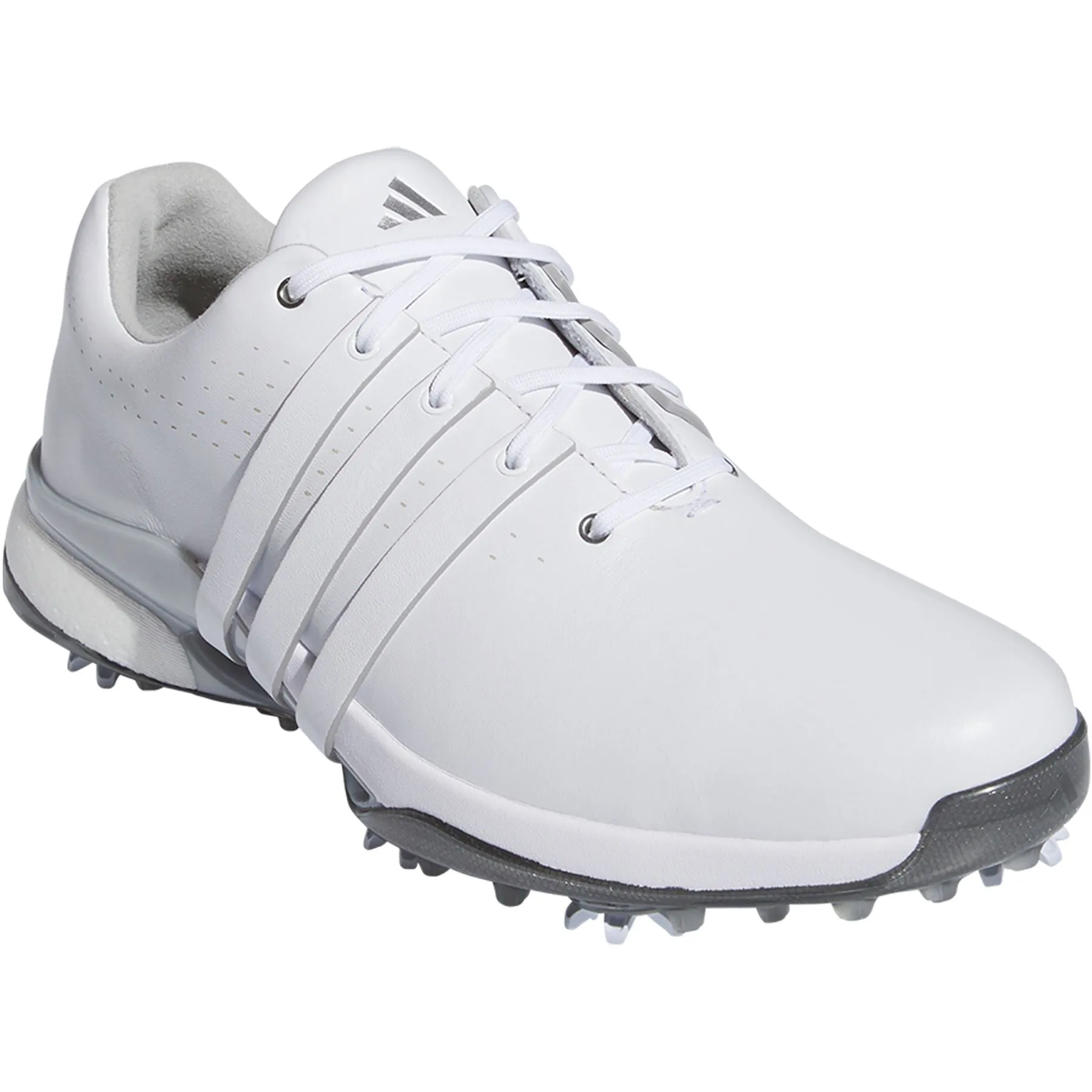 Tour360 24 Leather Golf Shoes White - 2024