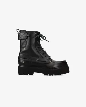 Trilly ankle boot in black iseo calf leather