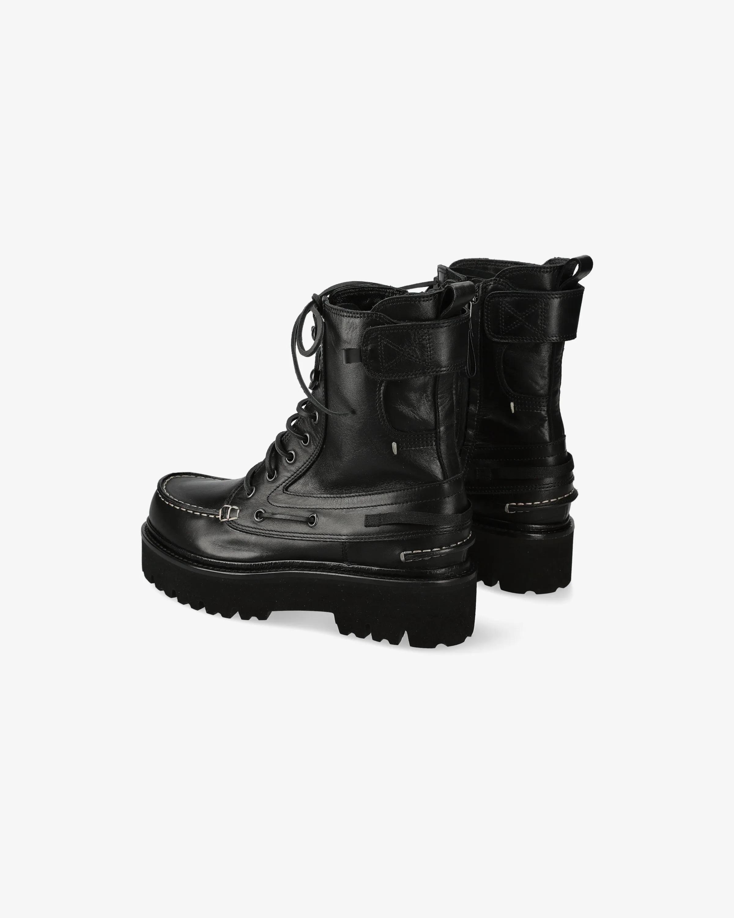 Trilly ankle boot in black iseo calf leather