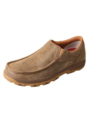 Twisted X Slip-On Round Toe Driving Moc with CellStretch