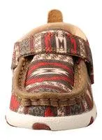 Twisted X Toddler Hooey Driving Moc Red Aztec IHYC001