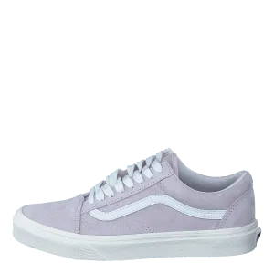 Ua Old Skool (pig Suede)orchdicesnwwht