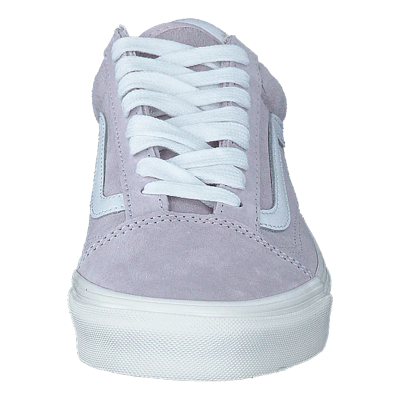 Ua Old Skool (pig Suede)orchdicesnwwht