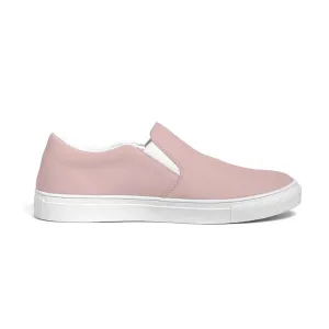 Uniquely You Womens Sneakers - Rose Pink Slip-On Canvas Sports Shoes by inQue.Style