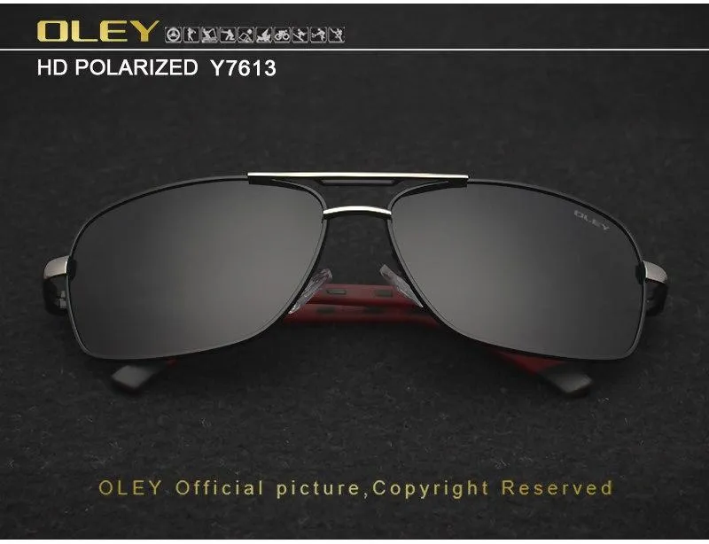 Unisex Fashion Eyes Protection Polarized Sunglasses with Accessories