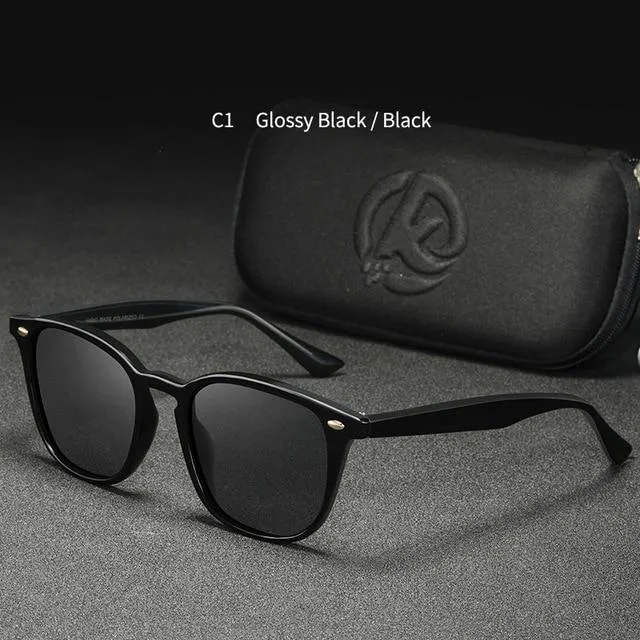 Unisex Fashion Tr90 Anti Impact Uv400 Lens Polarized Sunglasses