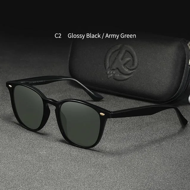 Unisex Fashion Tr90 Anti Impact Uv400 Lens Polarized Sunglasses