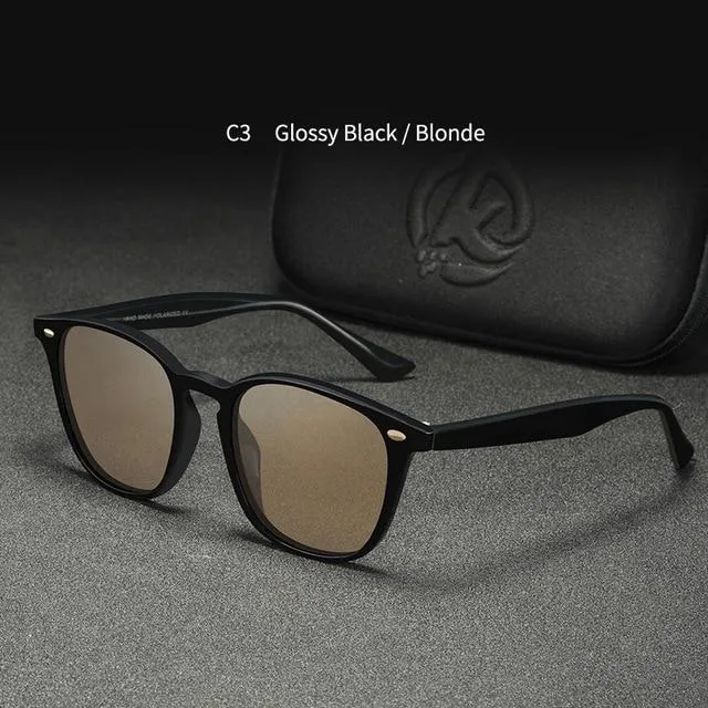 Unisex Fashion Tr90 Anti Impact Uv400 Lens Polarized Sunglasses
