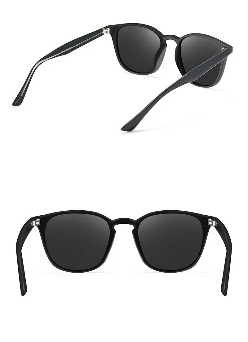 Unisex Fashion Tr90 Anti Impact Uv400 Lens Polarized Sunglasses