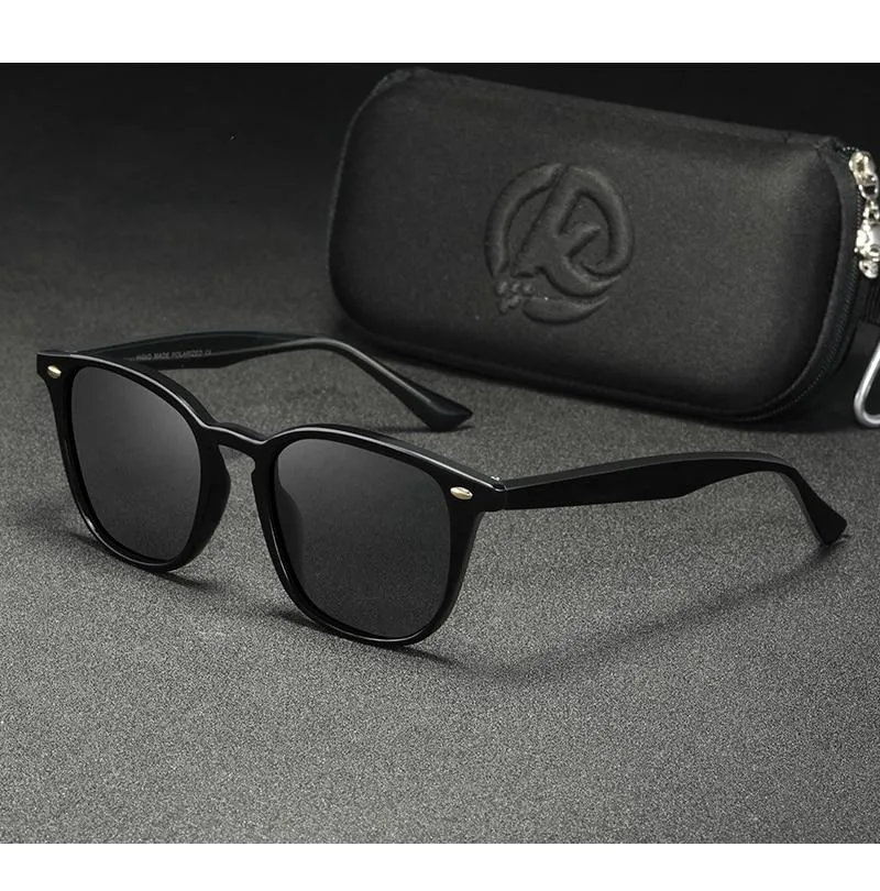 Unisex Fashion Tr90 Anti Impact Uv400 Lens Polarized Sunglasses