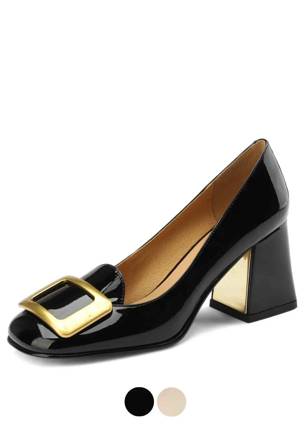USS Shoes Victoria Women's Elegant Square Heels Pumps