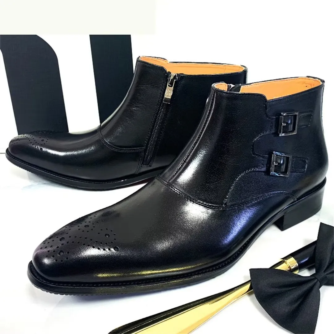 Veltique Ostranuxe Imperium Office Boots