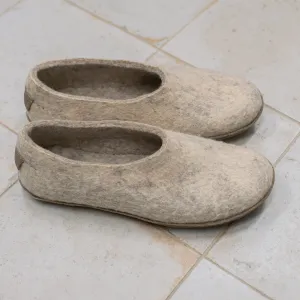 Women's clogs slippers Light Beige - Ready to ship - 41,5 EU - 11 US